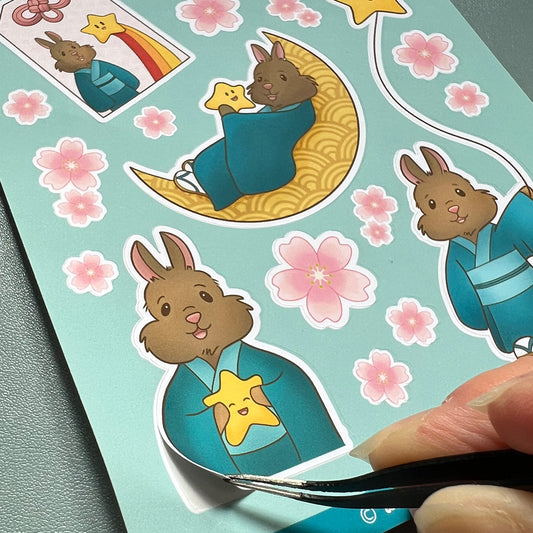 Tiny Ted & The Wishing Star Sticker Sheet